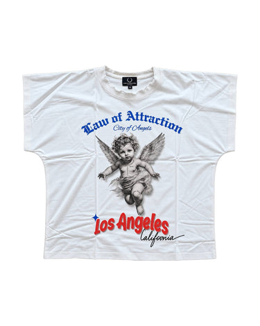 City of Angels Vintage T-Shirt — Product mockup / flat lay