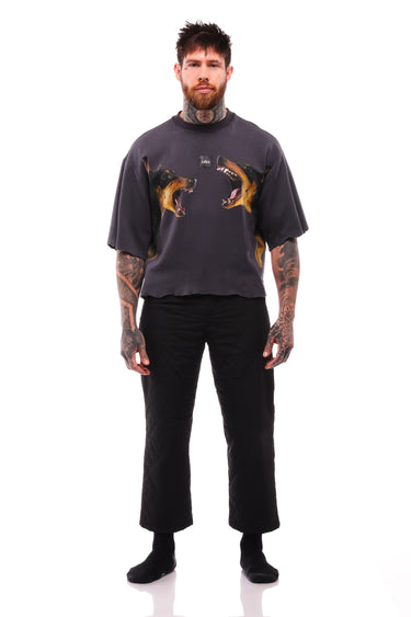 Silver Vicious Vintage Cropped T-Shirt