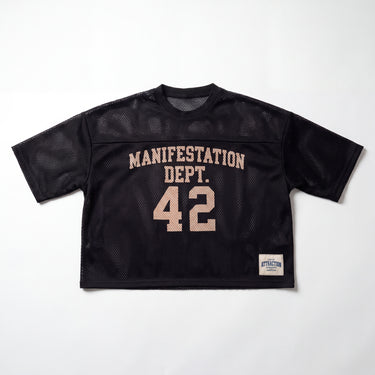 MANIFESTATION DEPT. FOOTBALL JERSEY — front studio flat