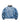 Blue Manifestation Master Godspeed Denim Cowhide Jacket — Product mockup / flat lay
