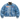 Blue Manifestation Master Denim & Cowhide Jacket front