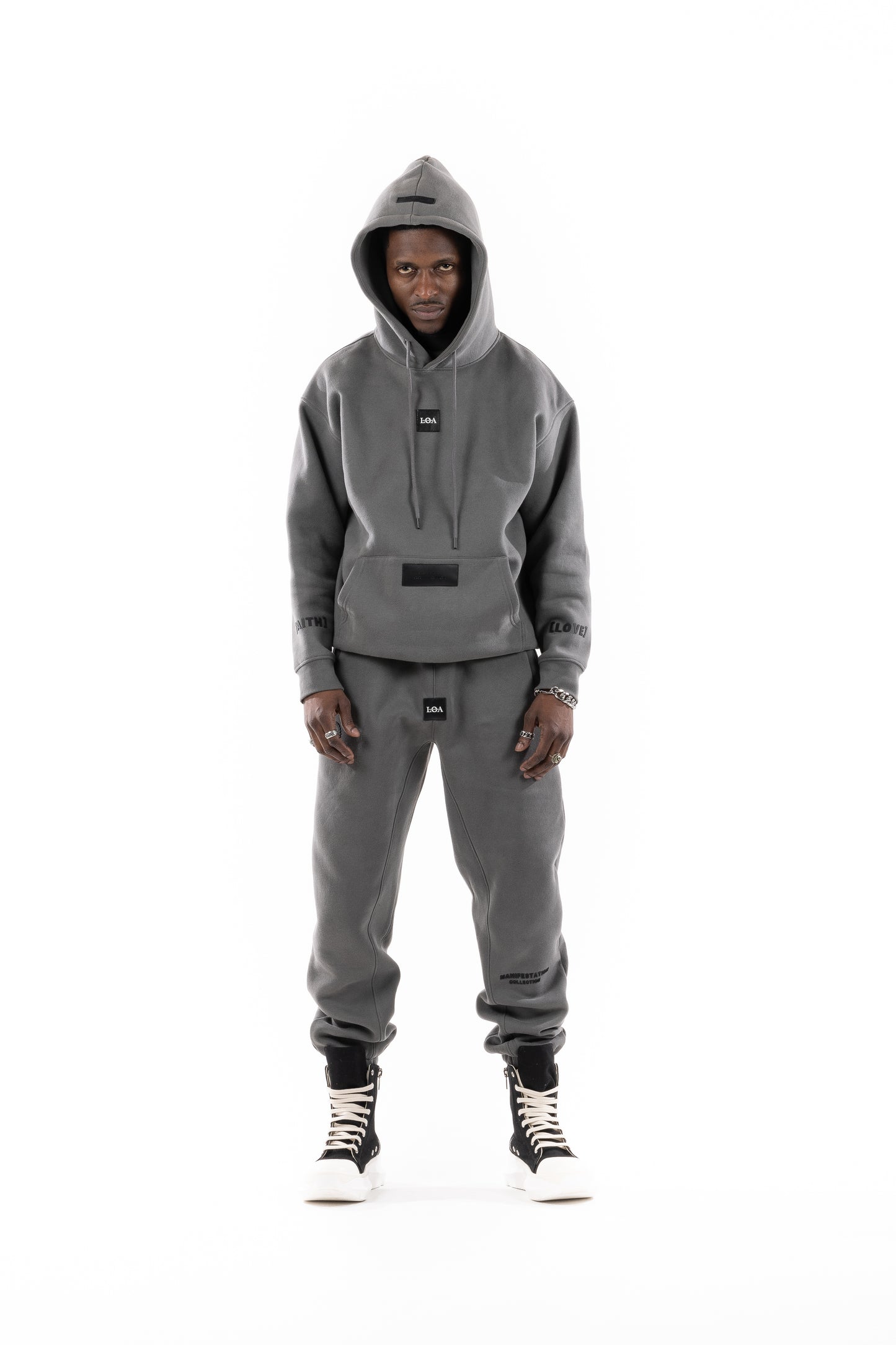 Elemental Sweat Set [FALL] Stone Gray