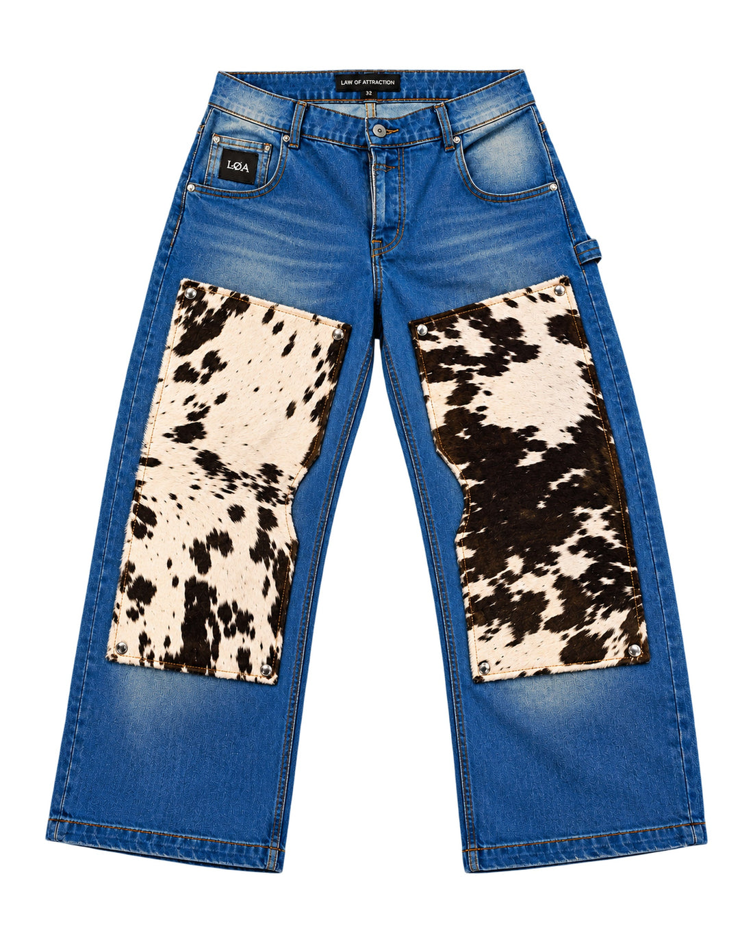 Black Cowhide x Denim™ GODSPEED Carpenter Pant