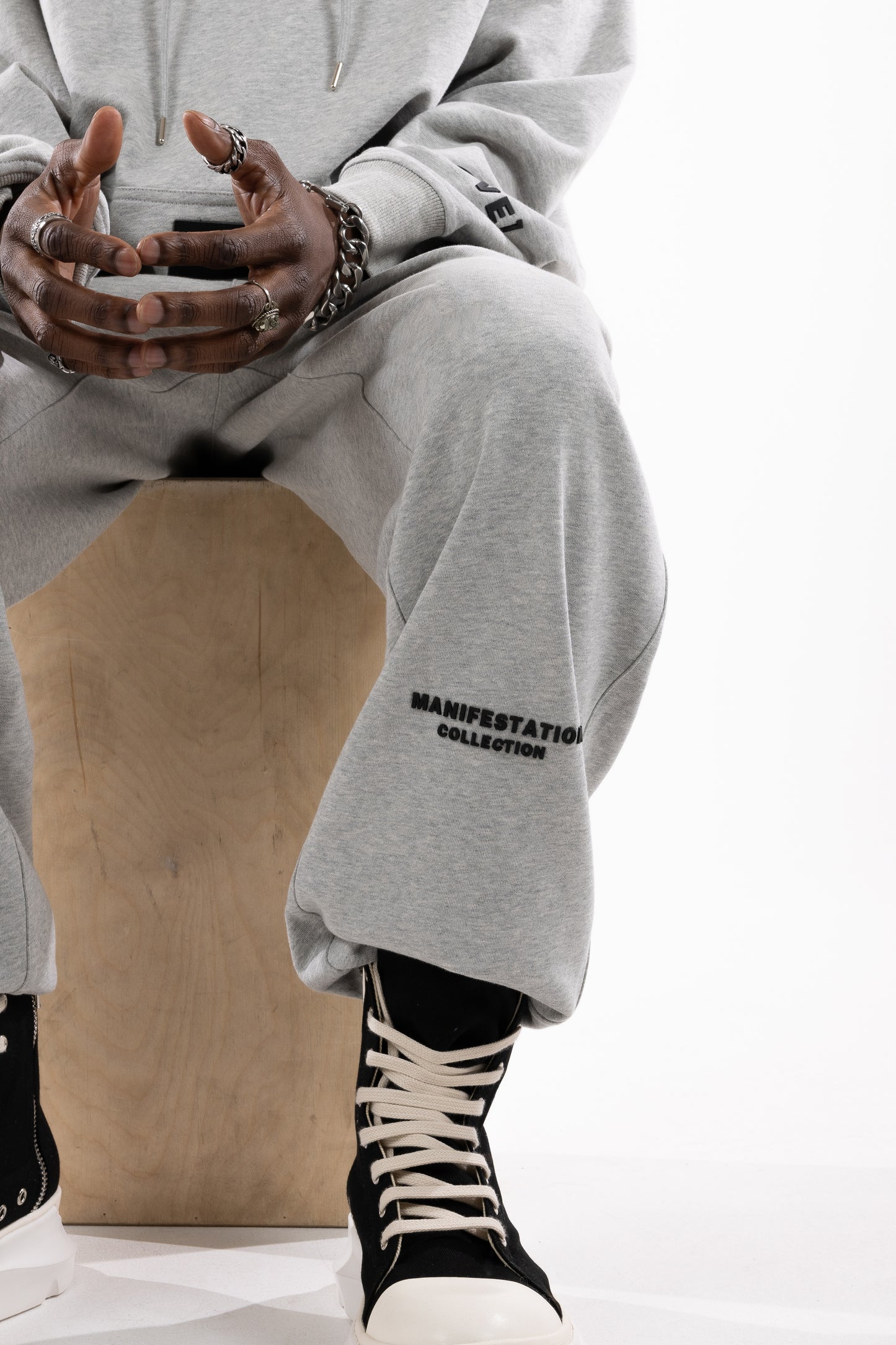Elemental Sweat Set [SUMMER] Flower Gray