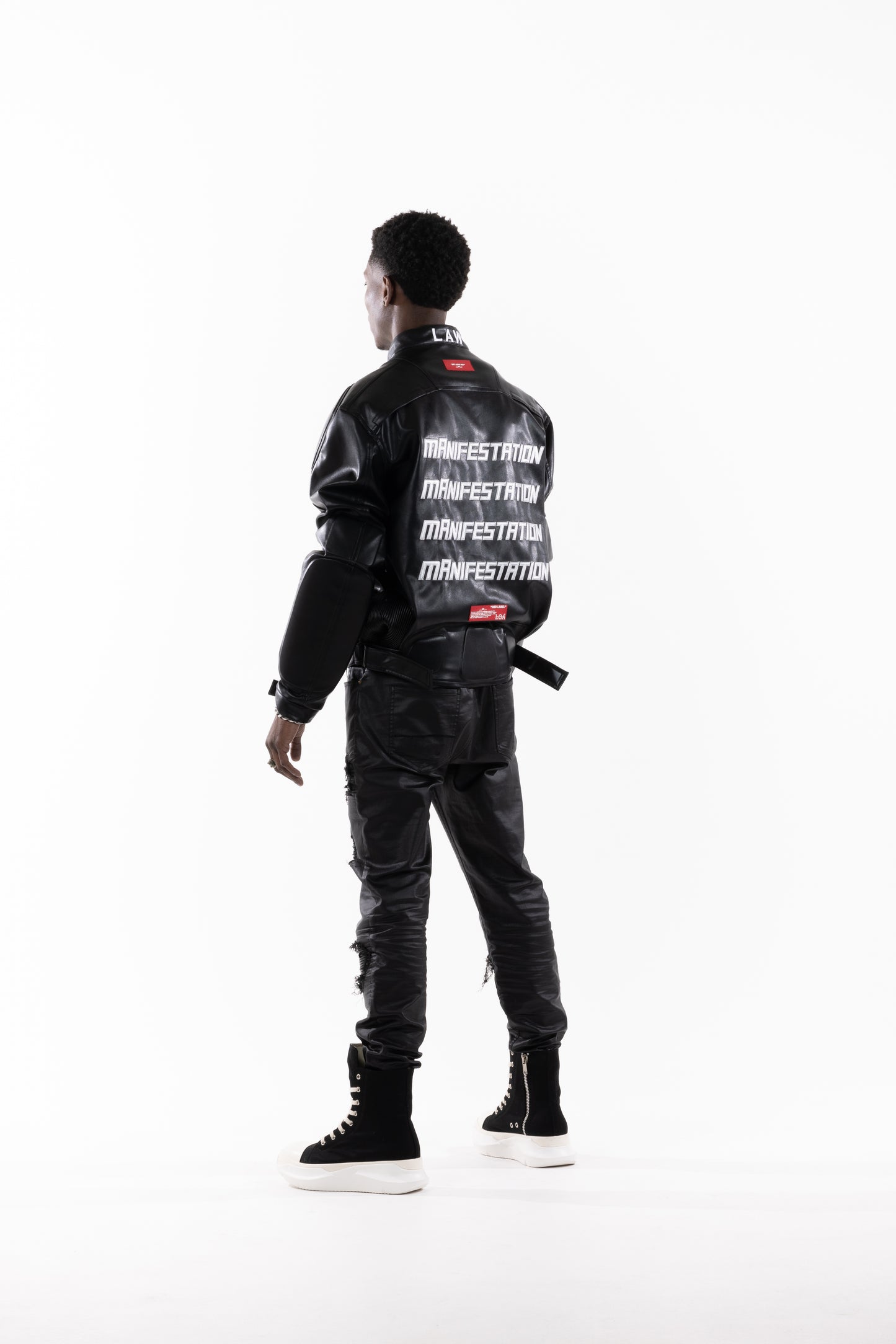 [THE RED LABEL] MANIFESATION 4x Padded Moto Jacket