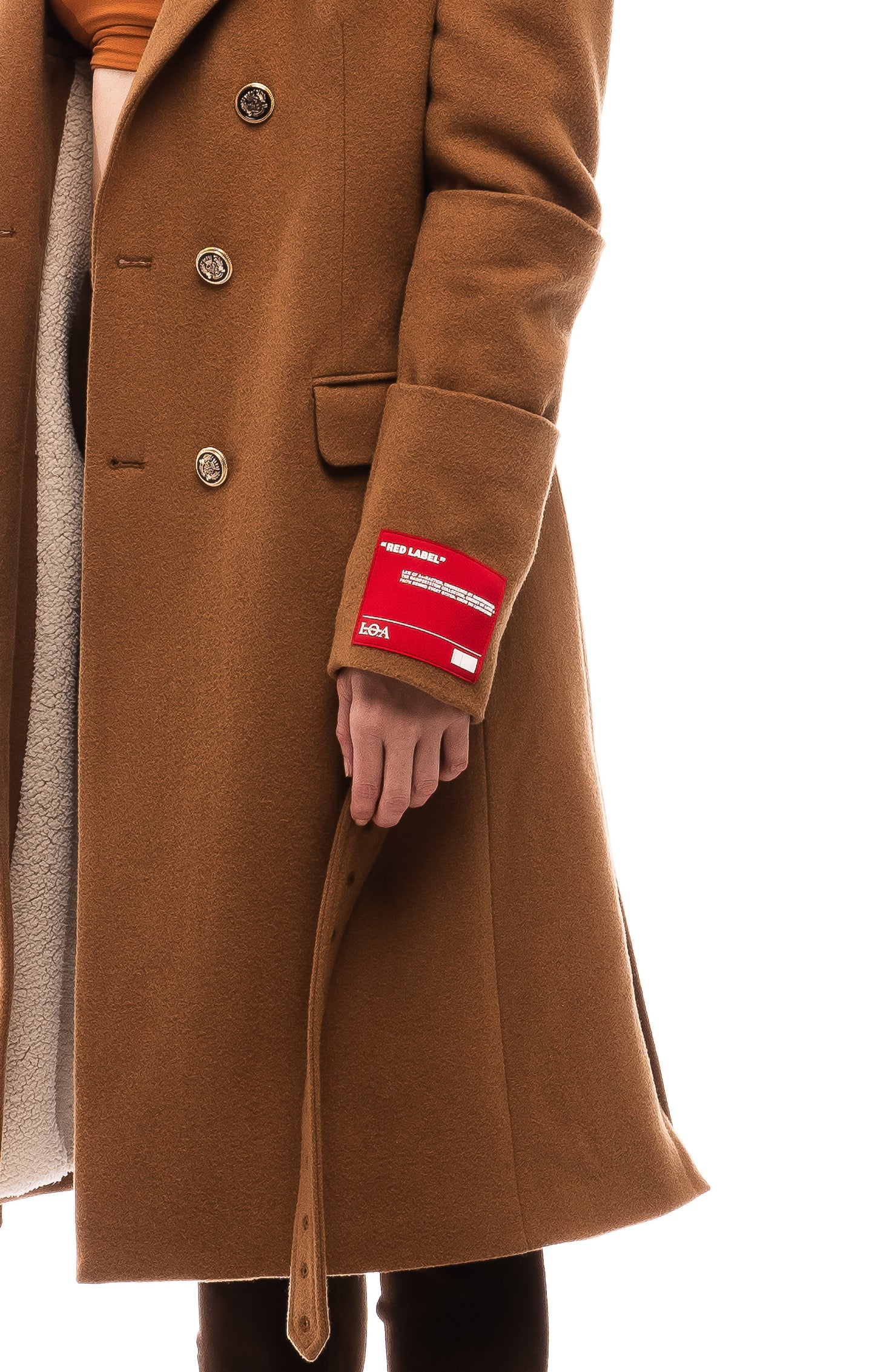[THE RED LABEL] Manifestation Wool Overcoat