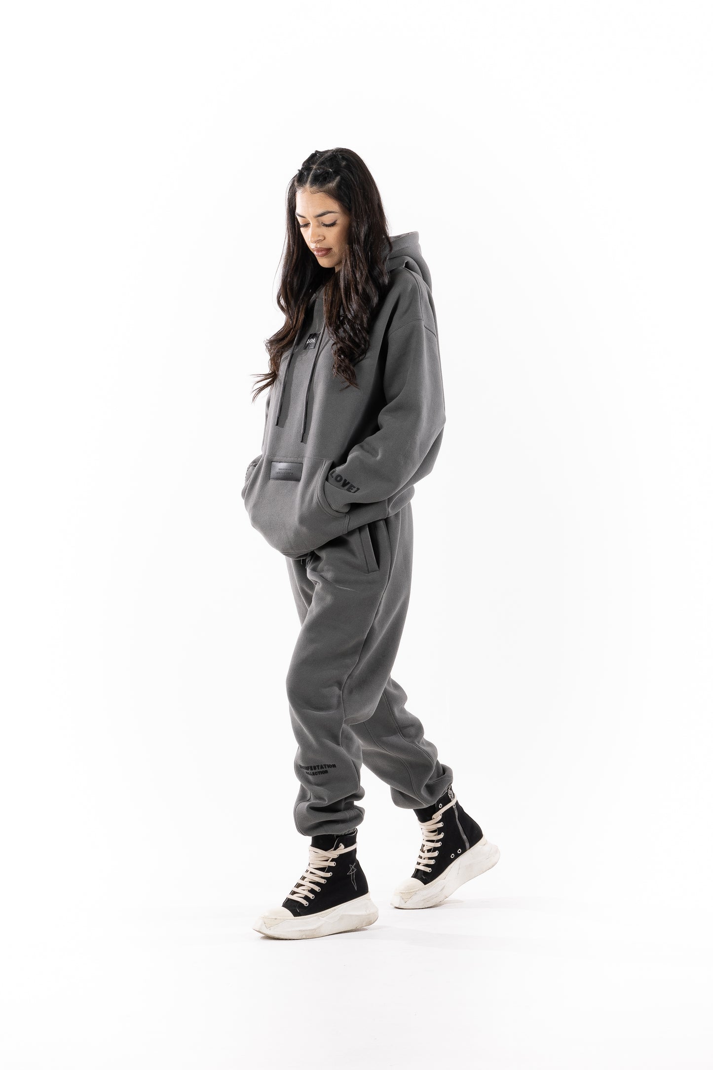Elemental Sweat Set [FALL] Stone Gray
