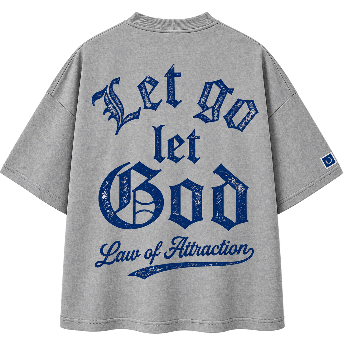 Let Go Let God Combed Jersey Cotton Tee