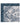 JASMINE BLUE SILK LAW OF ATTRACTION SCARF — Detail