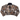 CAMO MANIFESTATION MASTER CROP — front studio flat showing cowhide collar and chest embroidery