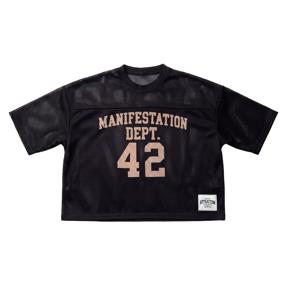 MANIFESTATION DEPT. FOOTBALL JERSEY — front studio flat