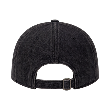 Washed Black Law of Attraction Selvedge Denim Cap back