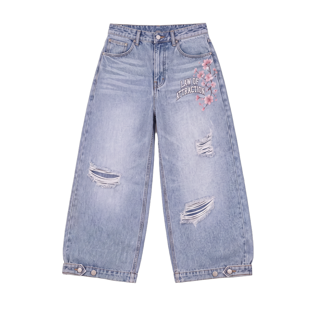 CHERRY BLOSSOM DENIM — front