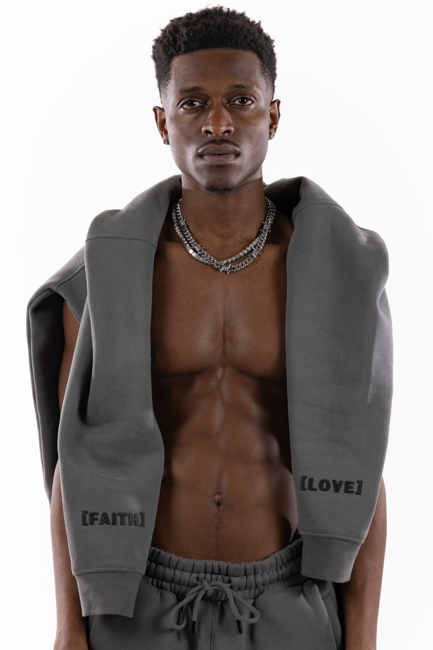 Elemental Sweat Set [FALL] Stone Gray